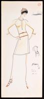 Karl Lagerfeld Fashion Drawing - Sold for $1,560 on 04-18-2019 (Lot 115).jpg